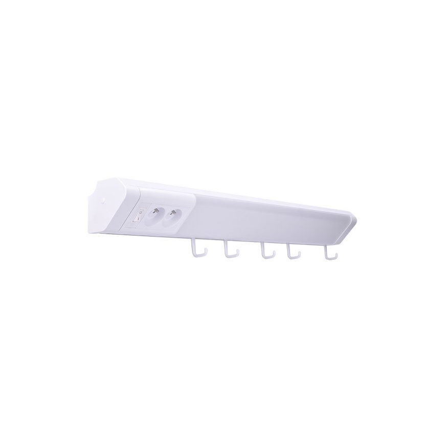 LED Podlinkové svietidlo so zásuvkami LED/10W/230V