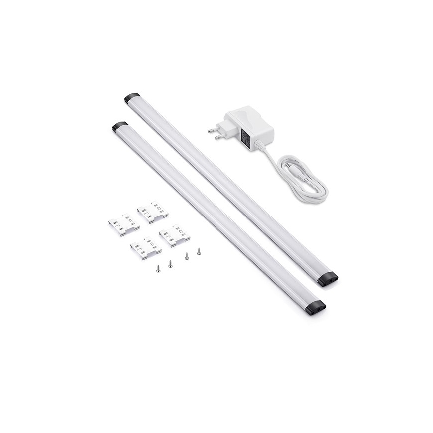 SADA 2x LED Stmievateľné podlinkové svietidlo LED/5W/230V