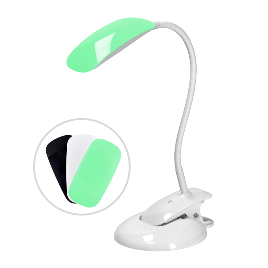 SL0033	LED stolná lampa stmievateľná podstavec i klip LED/5W/230V