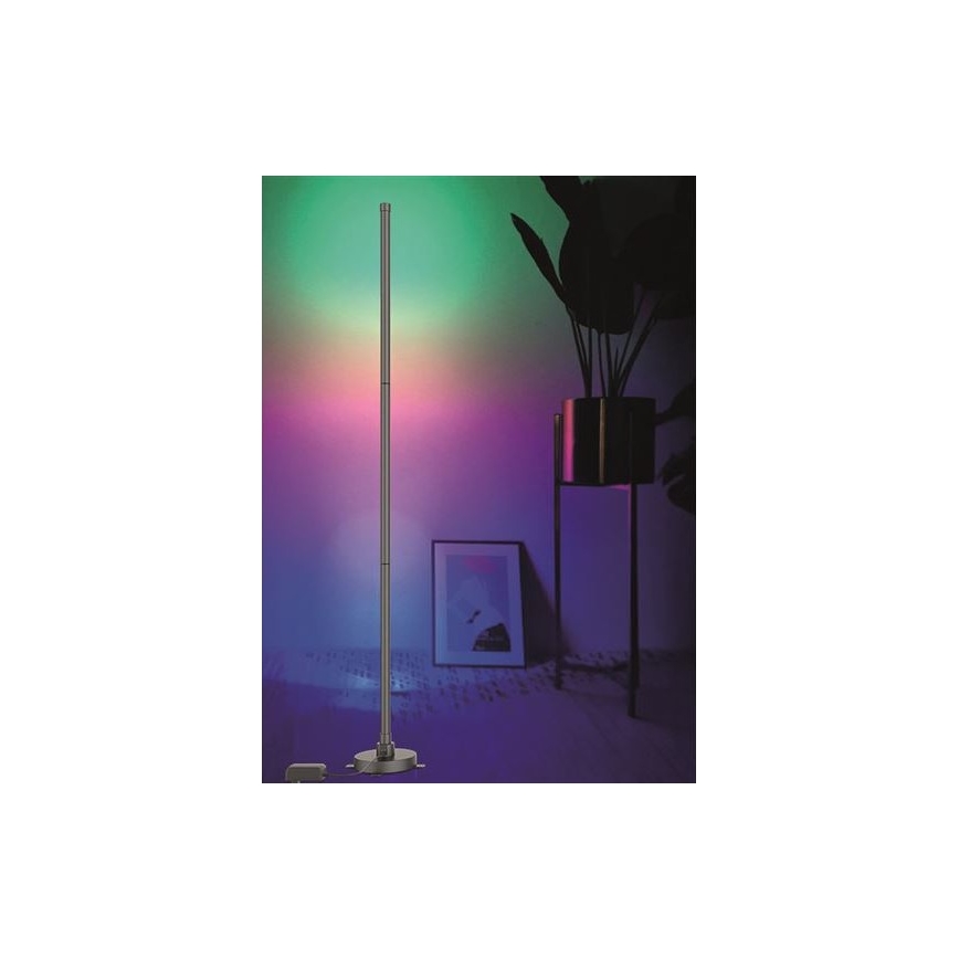 LED RGB Stmievateľná stojacia lampa RAINBOW LED/18W/230V Wi-Fi Tuya + diaľkové ovládanie