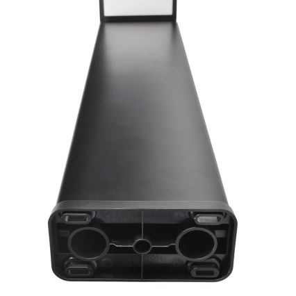 LED Solárna lampa so senzorom pohybu a súmraku PALERMO LED/5W/2000 mAh IP54 čierna