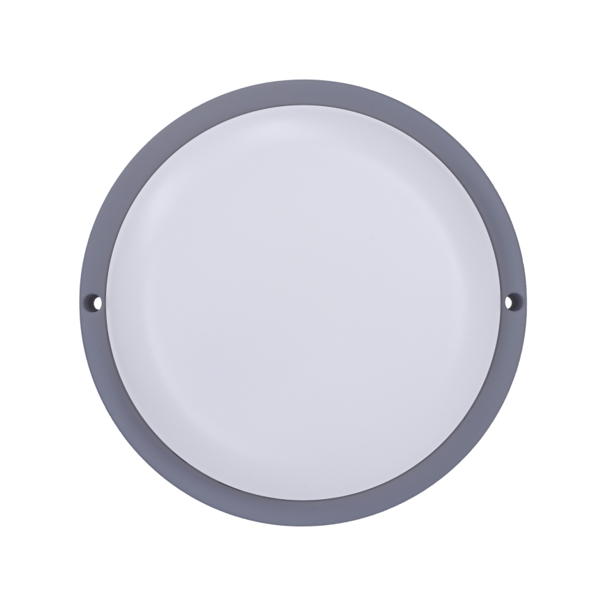 LED Vonkajšie nástenné svietidlo LED/13W/230V 4000K IP54 šedá guľatý