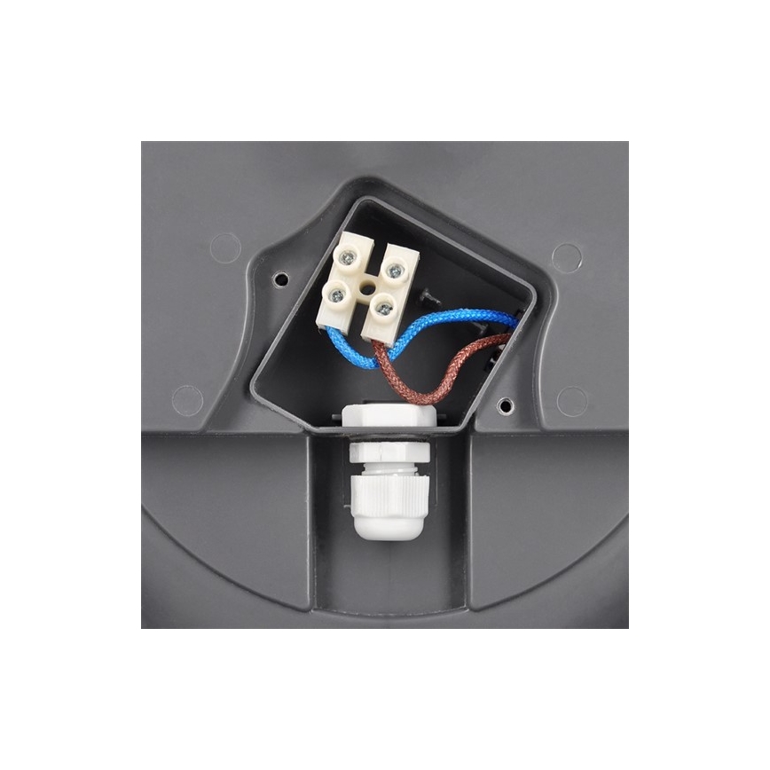 LED Vonkajšie stropné svietidlo LED/13W/230V IP54 antracit