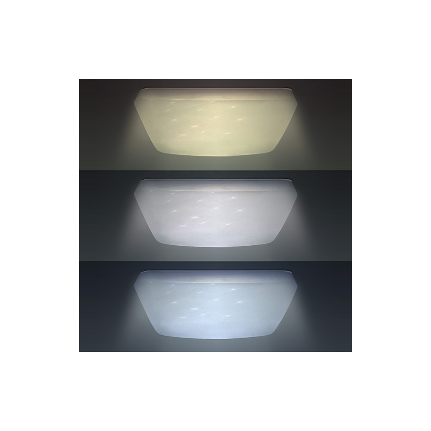 LED Stmievateľné stropné svietidlo STAR LED/24W/230V + diaľkové ovládanie