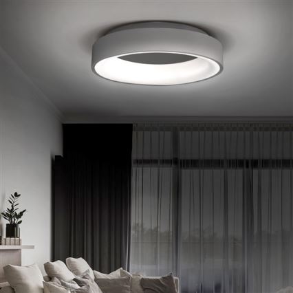 LED Stmievateľné stropné svietidlo TREVISO LED/48W/230V + diaľkové ovládanie