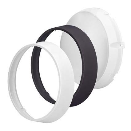 LED vonkajšie nástenné svietidlo 2 v 1, LED/20W/230V, 3000/4000/6500K (prepínateľné), IP65, priemer 22 cm