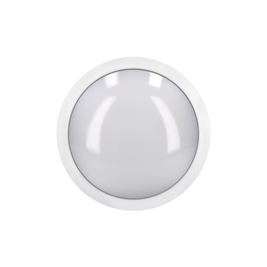 LED Vonkajšie stropné svietidlo SIENA LED/20W/230V IP54 pr. 23 cm biela