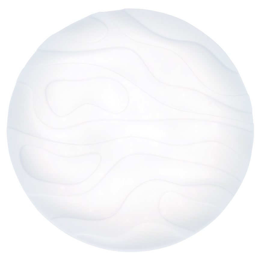 LED RGB Stmievateľné stropné svietidlo WAVE LED/30W/230V Wi-Fi Tuya + diaľkové ovládanie