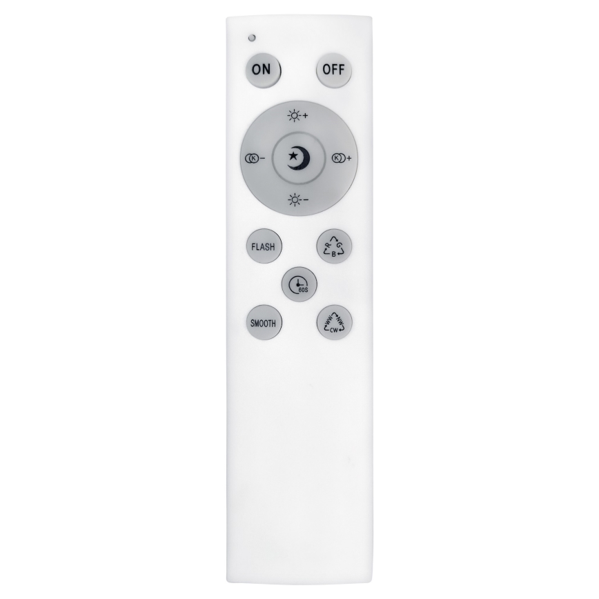 LED RGB Stmievateľné stropné svietidlo WAVE LED/30W/230V Wi-Fi Tuya + diaľkové ovládanie