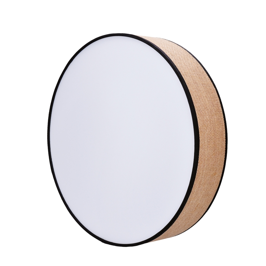 LED Stmievateľné stropné svietidlo BROWNIE LED/48W/230V 3000-6500K hnedá pr. 40 cm + diaľkové ovládanie