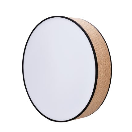 LED Stmievateľné stropné svietidlo BROWNIE LED/60W/230V 3000-6500K hnedá pr. 50 cm + diaľkové ovládanie