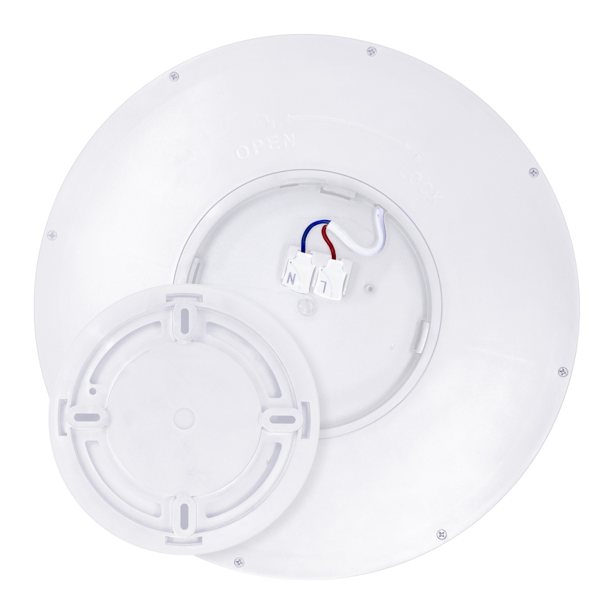 LED Stmievateľné stropné svietidlo ESTELA LED/36W/230V pr.30 cm biela + diaľkové ovládanie
