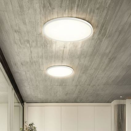 LED stmievateľné stropné prisadené alebo závesné svietidlo LED/40W/230V 3000-6500K + diaľkové ovládanie