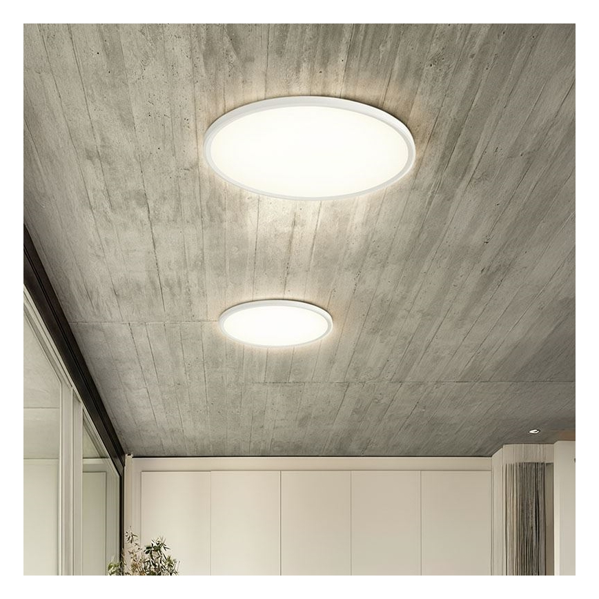 LED stmievateľné stropné prisadené alebo závesné svietidlo LED/40W/230V 3000-6500K + diaľkové ovládanie