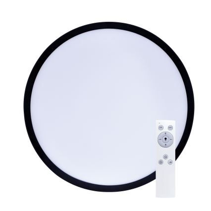 LED Stmievateľné stropné svietidlo LED/40W/230V 3000-6500K dub + diaľkové ovládanie