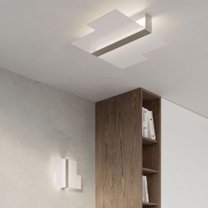 Nástenné svietidlo MASSIMO 2xG9/40W/230V biela/lesklý chróm