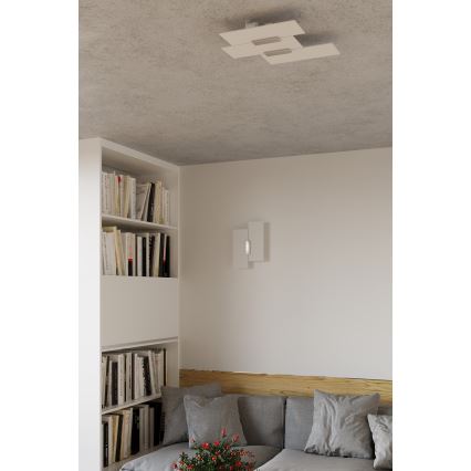 Sollux SL.0198 - Stropné svietidlo FABIANO 3xE27/60W/230V biela/chróm