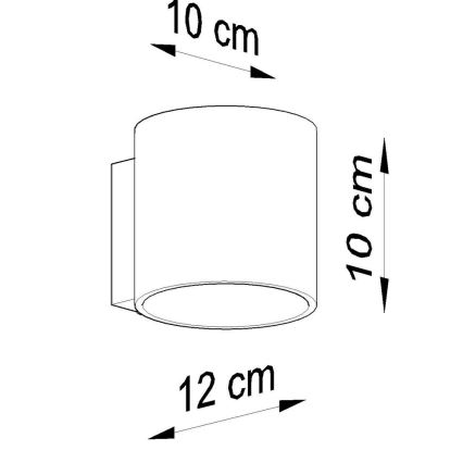 Nástenné bodové svietidlo VICI 1xG9/40W/230V sklo/biela