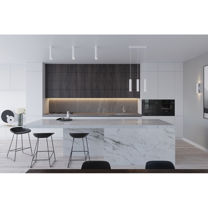 Sollux SL.0323 - Luster na lanku LAGOS 1 1xGU10/40W/230V biela