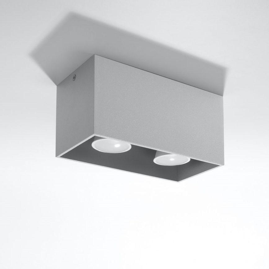 Bodové svietidlo QUAD 2xGU10/40W/230V