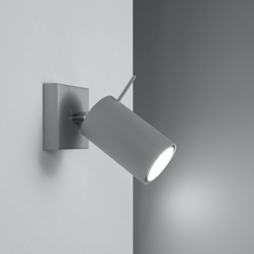 Nástenné bodové svietidlo RING 1xGU10/10W/230V