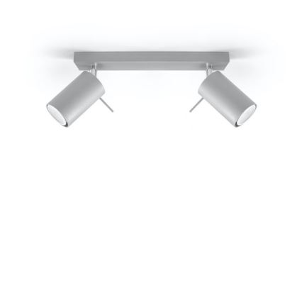 Stropné bodové svietidlo RING 2xGU10/10W/230V
