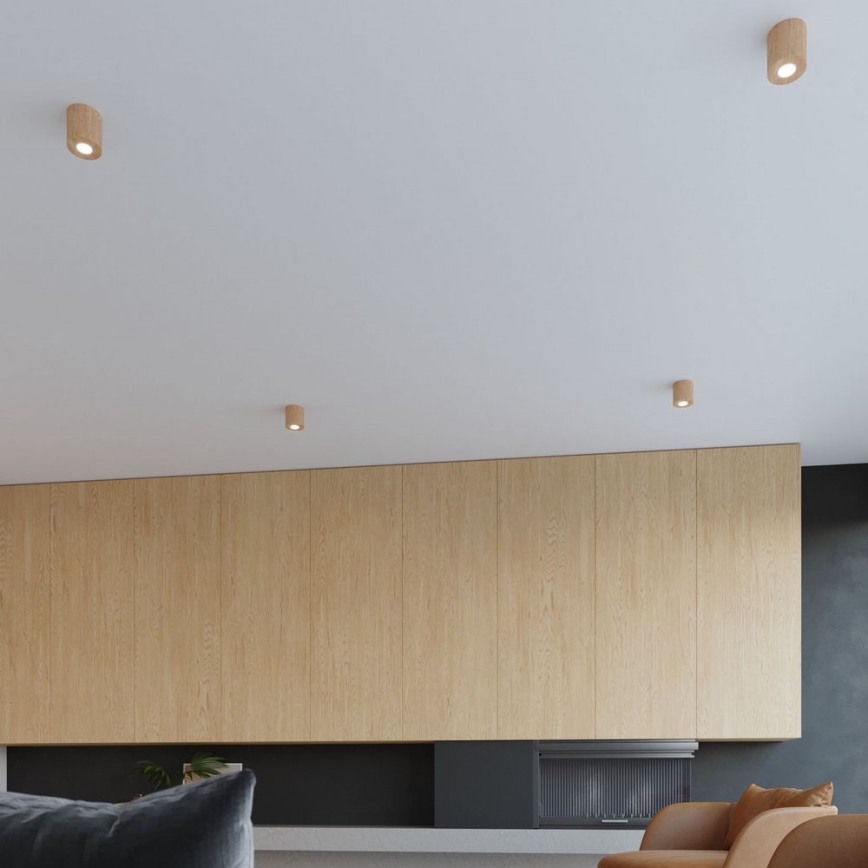 Sollux SL.0490 - Nástenné svietidlo ORBIS 1xG9/40W/230V drevo