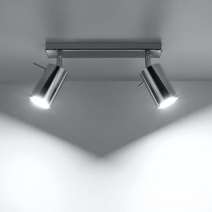 Bodové svietidlo RING 2xGU10/10W/230V