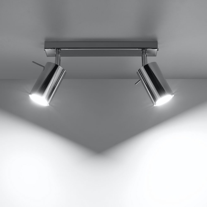 Bodové svietidlo RING 2xGU10/10W/230V