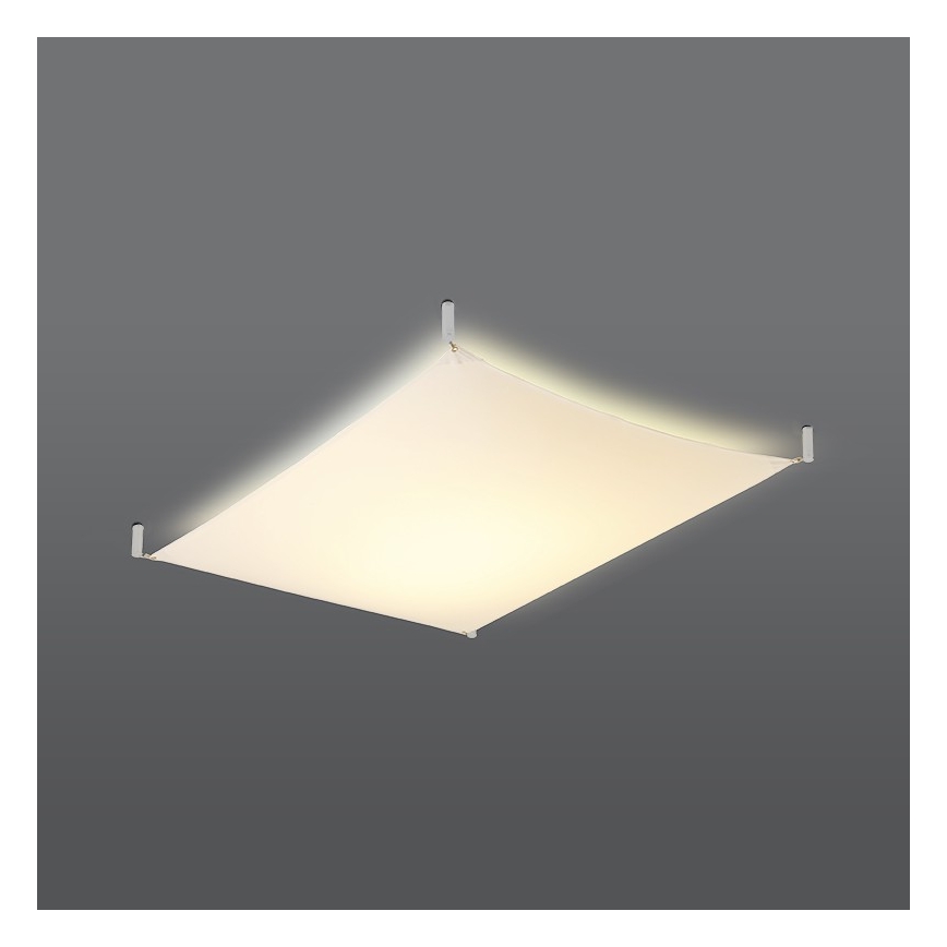 LED stropné svietidlo LUNA 2xG13/8,5W/230V 80x105 cm biele