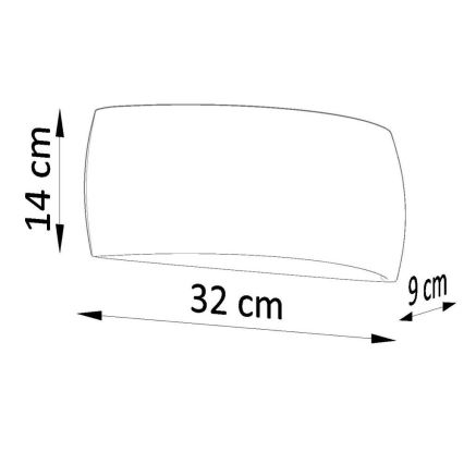 Nástenné svietidlo PONTIUS 1xG9/40W/230V