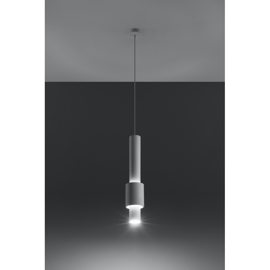 Luster na lanku SHIRAZ 1xGU10/40W/230V + 1xG9/40W/230V