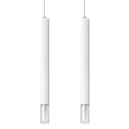 Luster na lanku VIZIER 2xG9/40W/230V biela