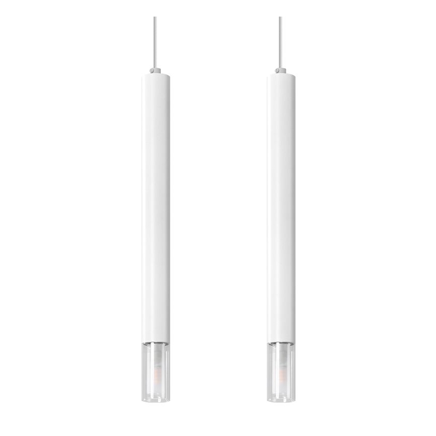 Luster na lanku VIZIER 2xG9/40W/230V biela