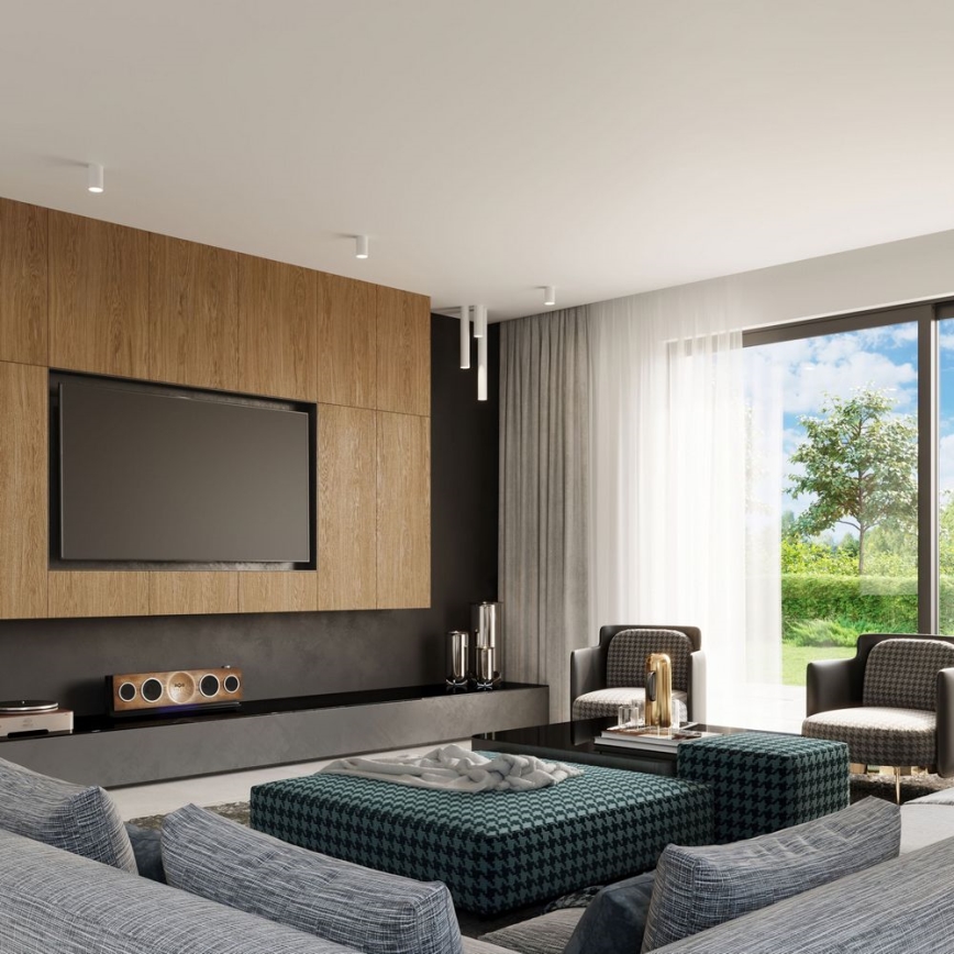 Bodové svietidlo LAGOS 1xGU10/10W/230V 60 cm biela