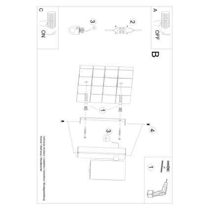 Nástenné svietidlo UTTI 1xGU10/40W/230V biela