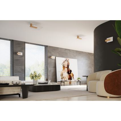 Nástenné svietidlo LAPPO 1xE14/10W/230V béžové