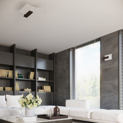 Nástenné svietidlo LAPPO 1xE14/10W/230V wenge