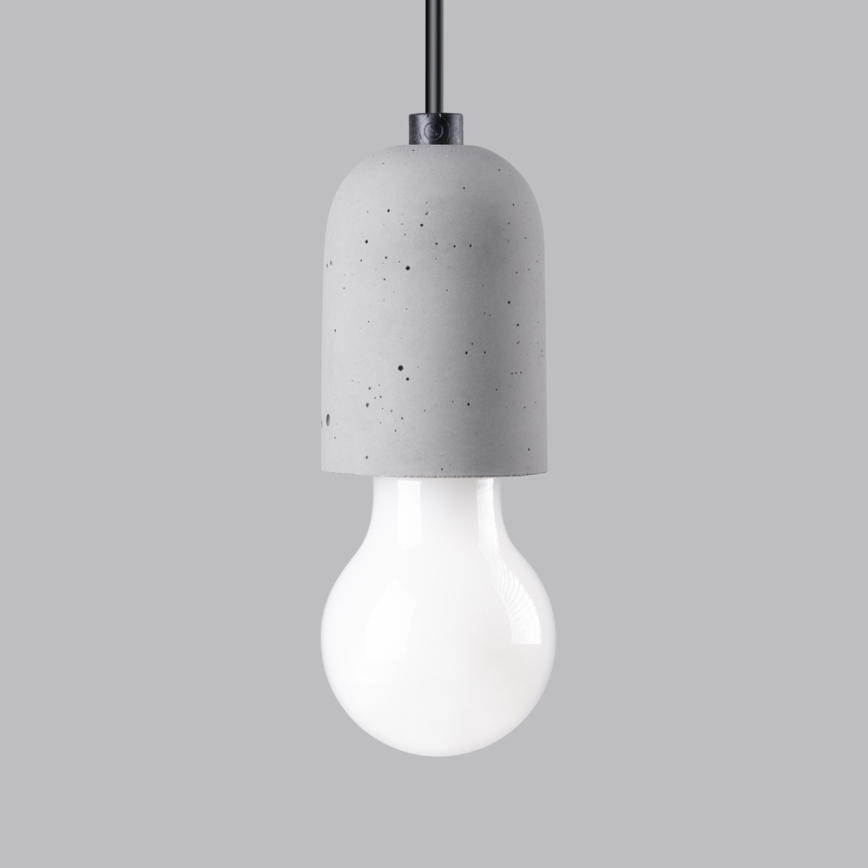 Luster na lanku NESO 1xE27/15W/230V pavúk betón