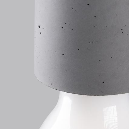 Luster na lanku NESO 1xE27/15W/230V pavúk betón