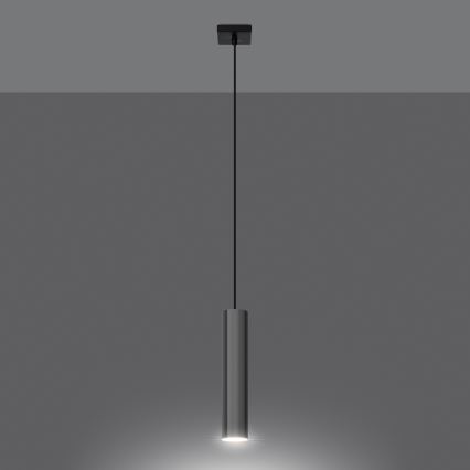 Luster na lanku LAGOS 1xGU10/10W/230V lesklý chróm