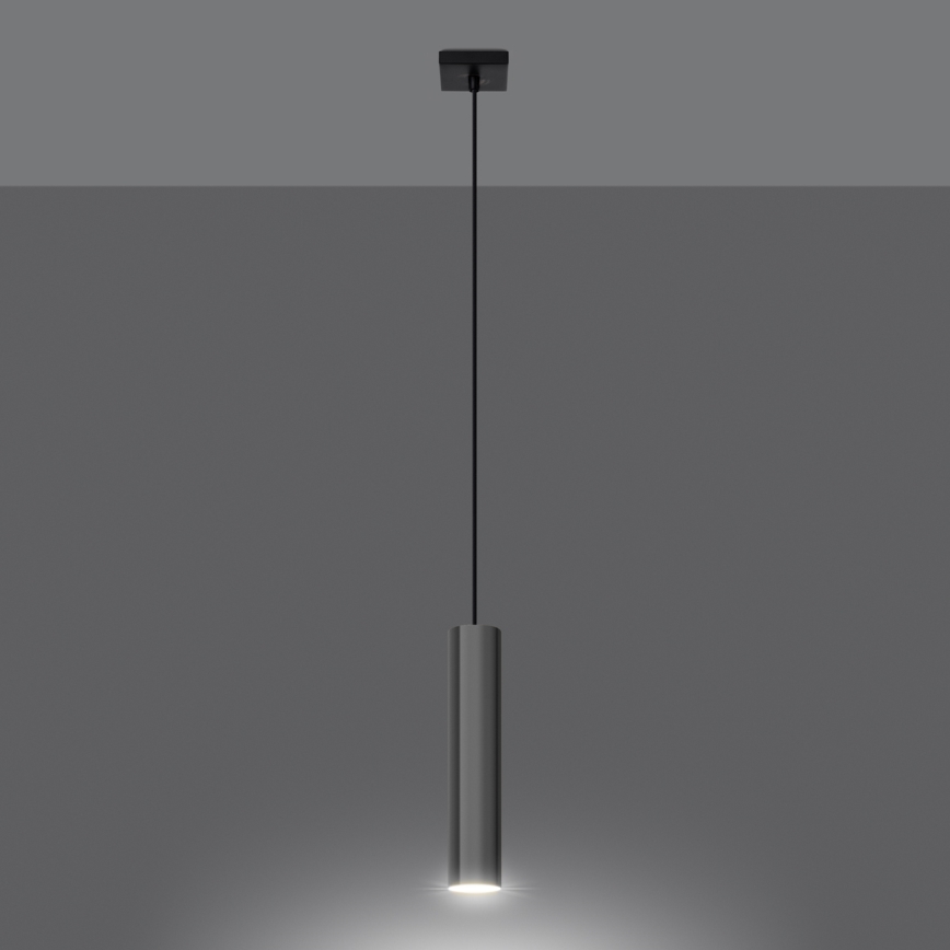 Luster na lanku LAGOS 1xGU10/10W/230V lesklý chróm