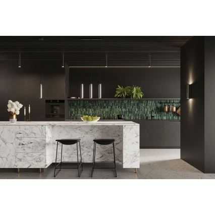 Luster na lanku LAGOS 1xGU10/10W/230V lesklý chróm
