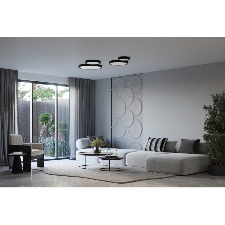 LED stropné svietidlo ONYX LED/48W/230V Ø 60 cm biele
