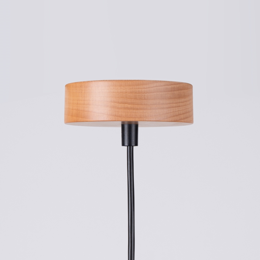 Luster na lanku MARION 1xE27/15W/230V pr. 29,5 cm čierna