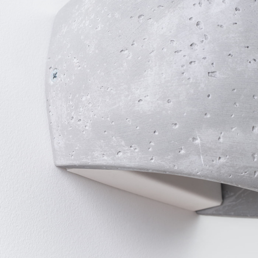 Nástenné svietidlo GLOBE 2xG9/8W/230V betón/šedá