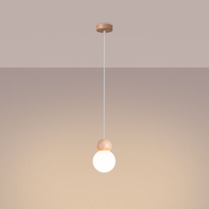 Luster na lanku PEKKA 1xG9/8W/230V biela