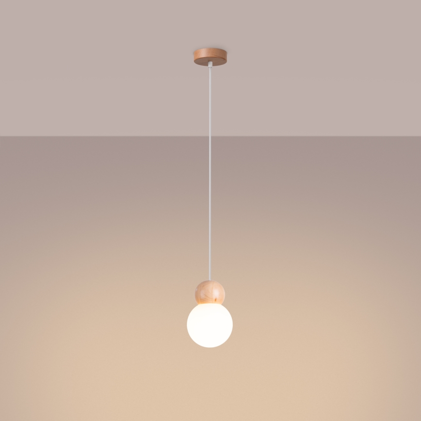 Luster na lanku PEKKA 1xG9/8W/230V biela