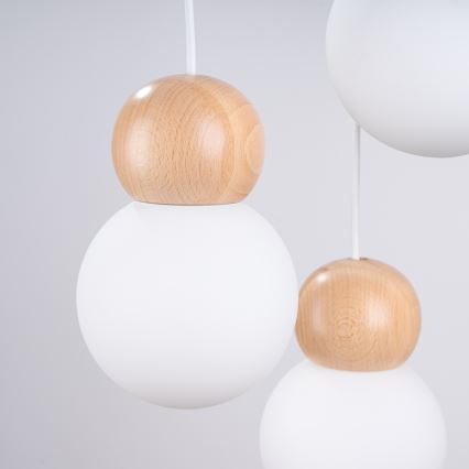 Luster na lanku PEKKA 3xG9/8W/230V biela