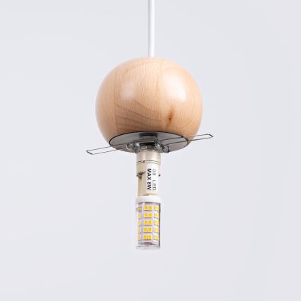 Luster na lanku PEKKA 3xG9/8W/230V biela